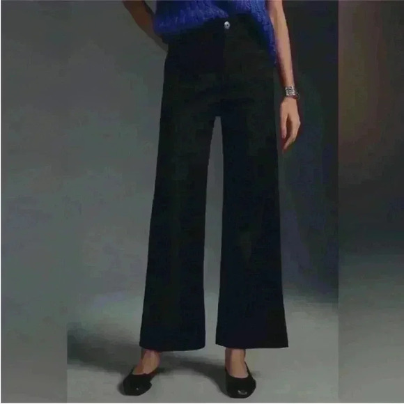 The Colette Cropped Wide-leg Pants Linen edition size 27 - Picture 4 of 6